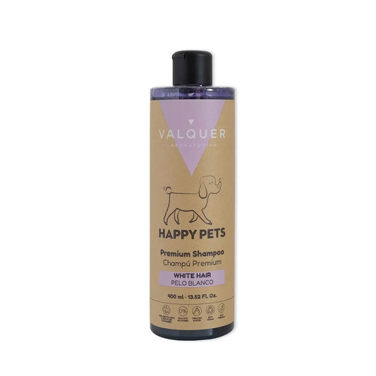 Champú Premium Pelo Blanco "Happy Pets"