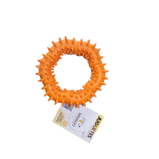 Dental Ring - Aro Mordedor Limpiadientes de Caucho Natural para Perros