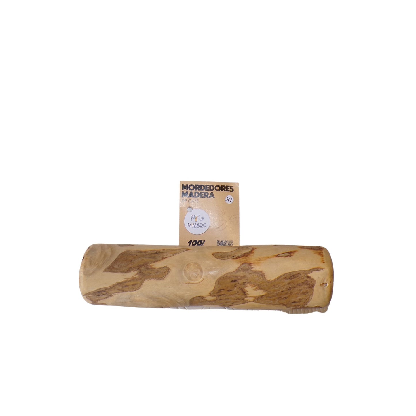 Mordedor de Madera de Café - Resistencia Sostenible y Limpieza Dental para Perros