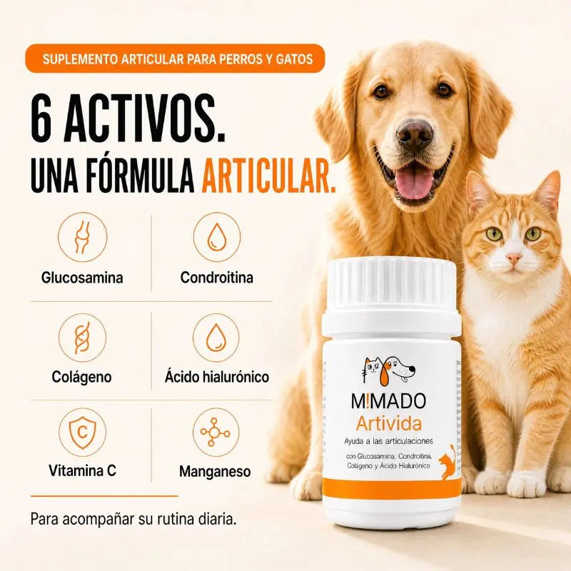 ArtiVida — Suplemento articular diario para perros y gatos
