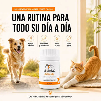 ArtiVida — Suplemento articular diario para perros y gatos