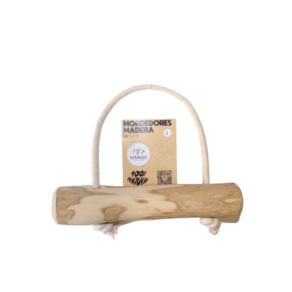 Mordedor de Madera de Café con Cuerda - Juego de Fuerza y Sabor Mejorado