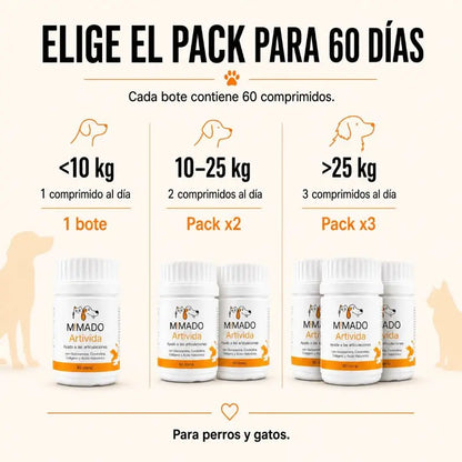 ArtiVida — Suplemento articular diario para perros y gatos