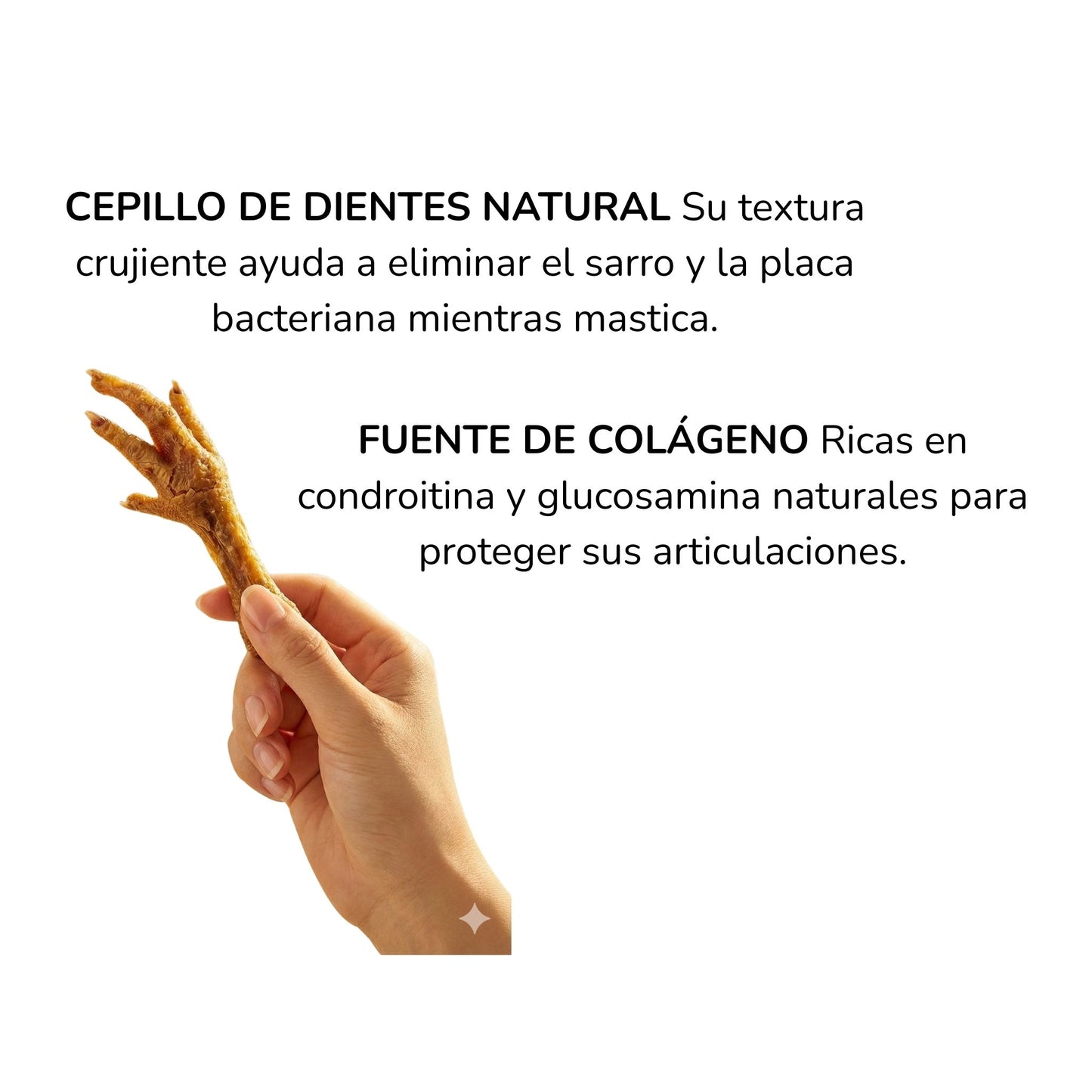 Patas de Pollo Deshidratadas (Colágeno)