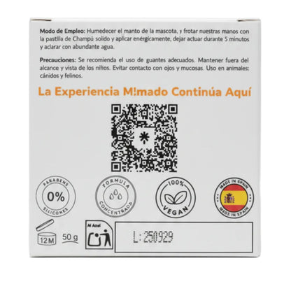 Champú Sólido Natural para Perros y Gatos - Aloe Vera y pH Neutro Cuidado Suave