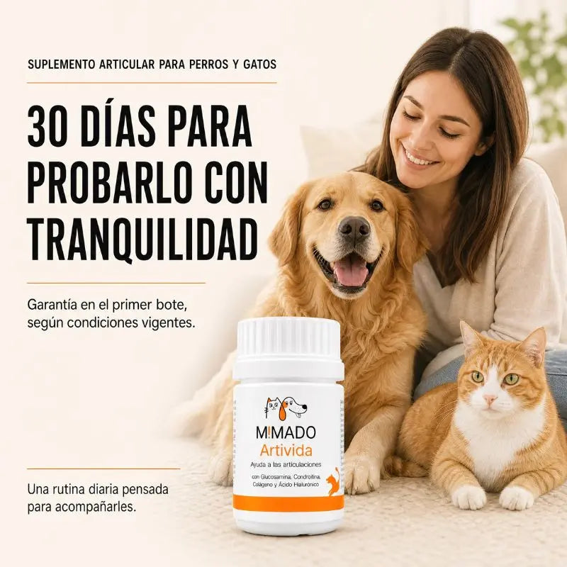 ArtiVida — Suplemento articular diario para perros y gatos