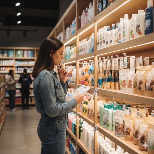 Tu búsqueda por la calidad termina aquí. Nuestros clientes valoran la seguridad, calidad y sostenibilidad en alimentos y productos. Nuestra cosmética natural y transparente elimina la frustración de no encontrar productos sin químicos agresivos. Fórmulas seguras y éticas, porque la excelencia es nuestro valor fundamental