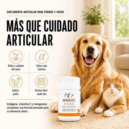 ArtiVida — Suplemento articular diario para perros y gatos