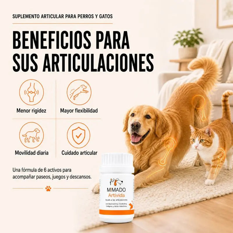 ArtiVida — Suplemento articular diario para perros y gatos