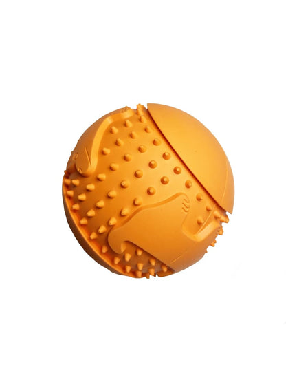 Fill Ball (Pelota) - Juguete Interactivo Rellenable de Caucho Natural para Perros y Gatos